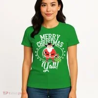 Merry Christmas Y'all! Women's T-Shirt thumb 4