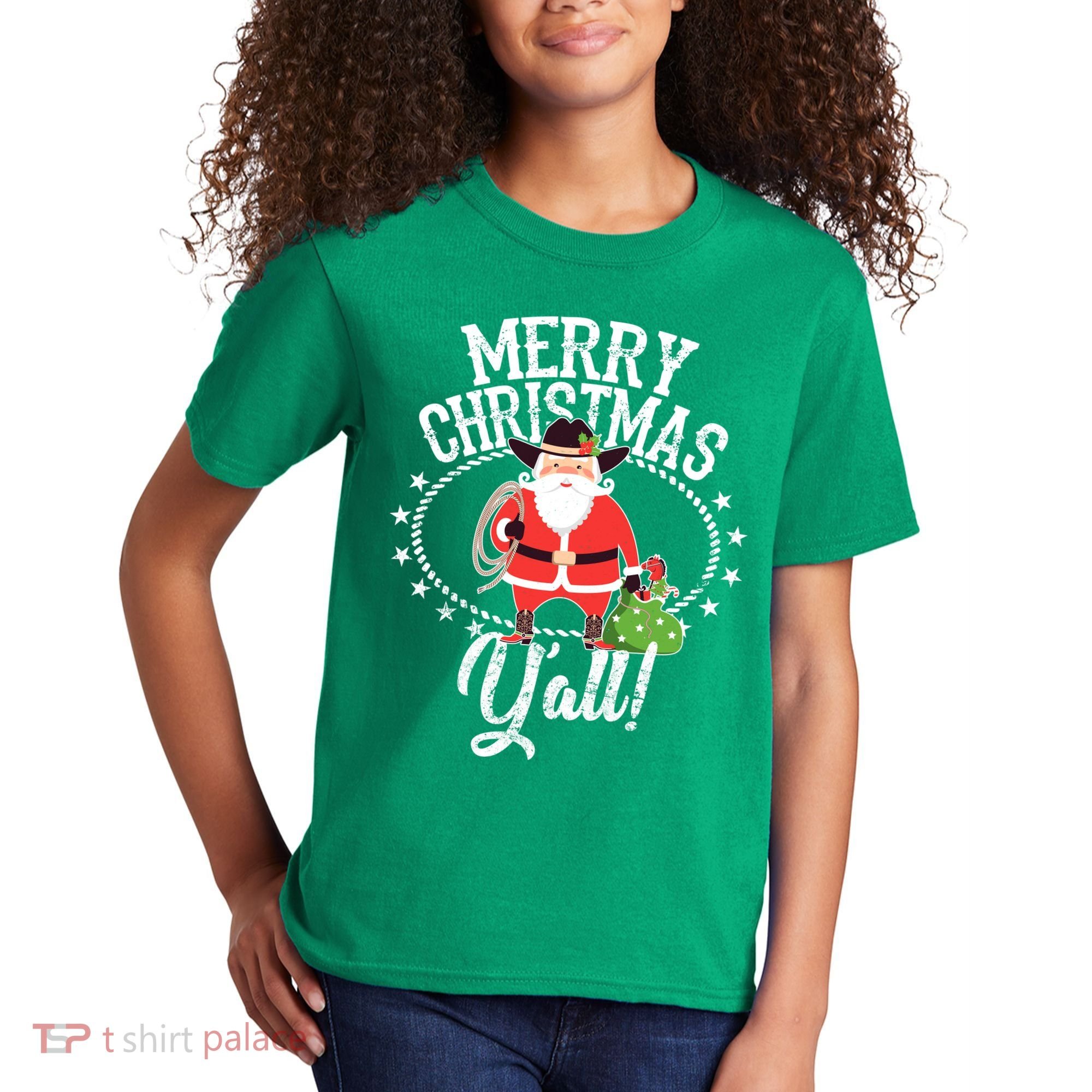 Merry Christmas Y'all! Kids T-Shirt