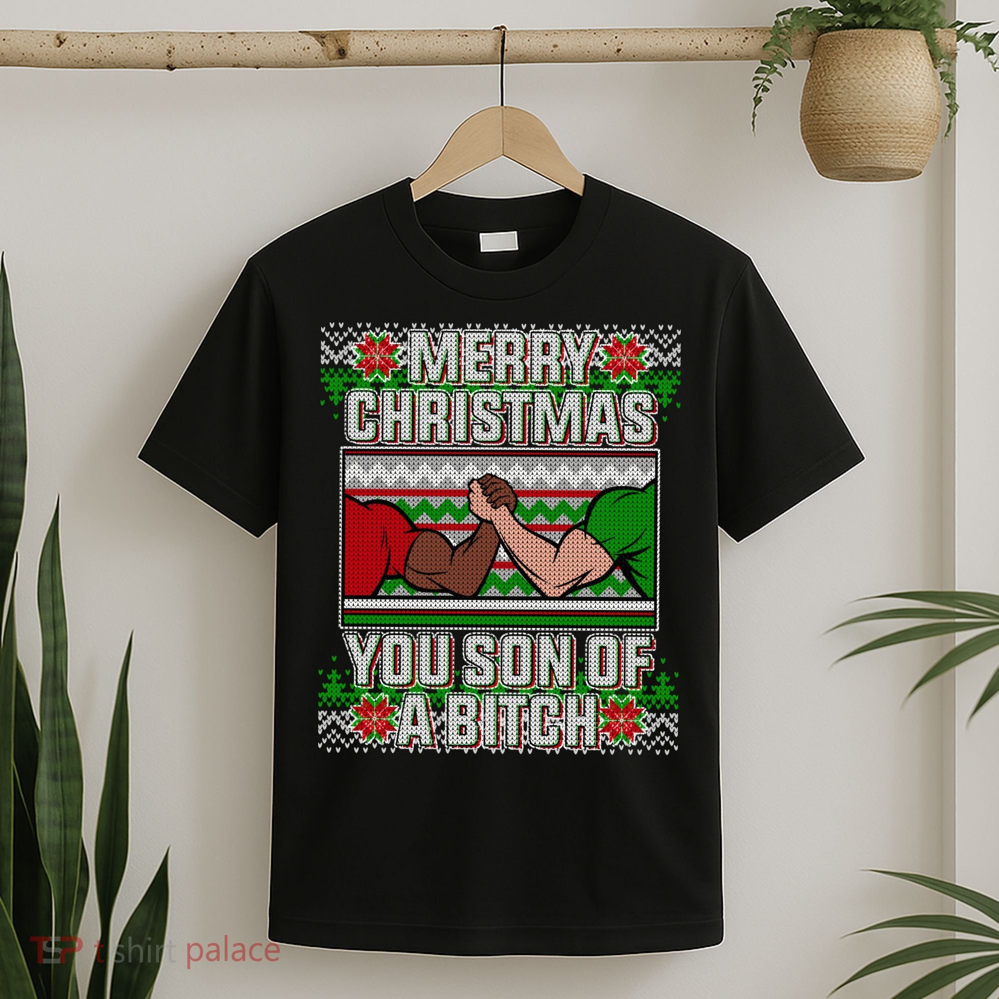 Merry Christmas You Son Of A Btch Ugly Sweater T-Shirt
