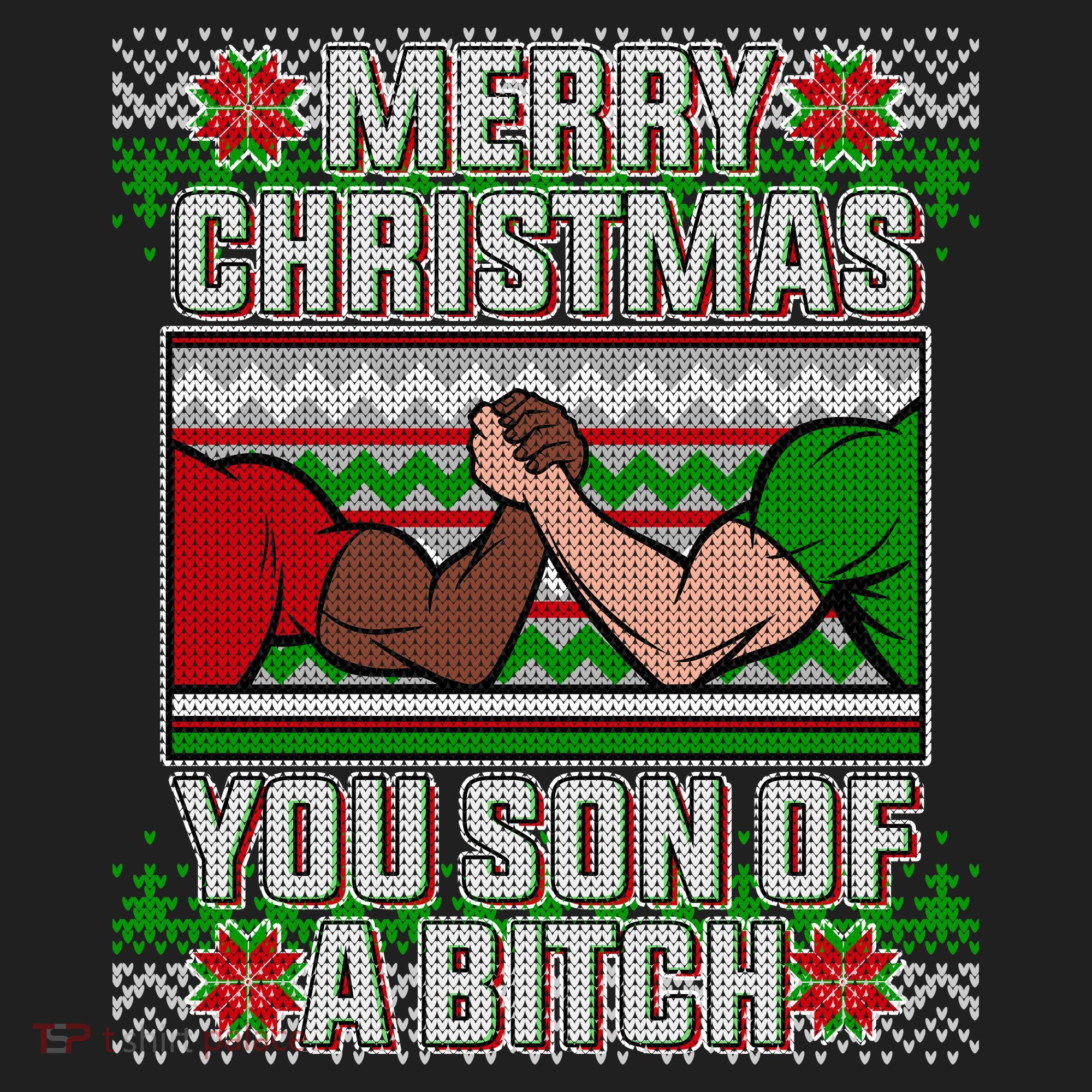 Merry Christmas You Son Of A Btch Ugly Sweater Beanie