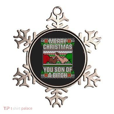 Merry Christmas You Son Of A Btch Ugly Sweater Ornament