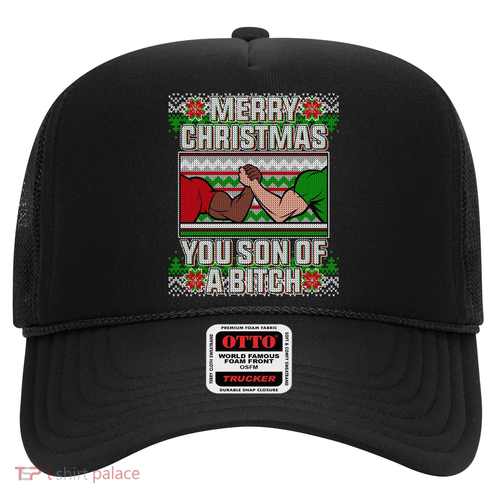 Merry Christmas You Son Of A Btch Ugly Sweater Hat