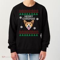 Merry Corgmas Ugly Christmas Women's Sweatshirt thumb 0