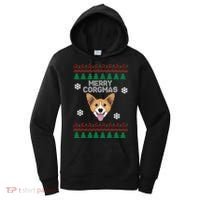 Merry Corgmas Ugly Christmas Women's Hoodie thumb 0