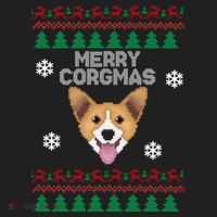 Merry Corgmas Ugly Christmas Tumbler thumb 3