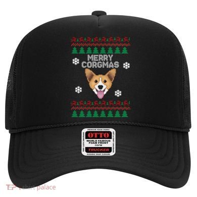 Merry Corgmas Ugly Christmas Hat