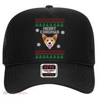 Merry Corgmas Ugly Christmas Hat thumb 0