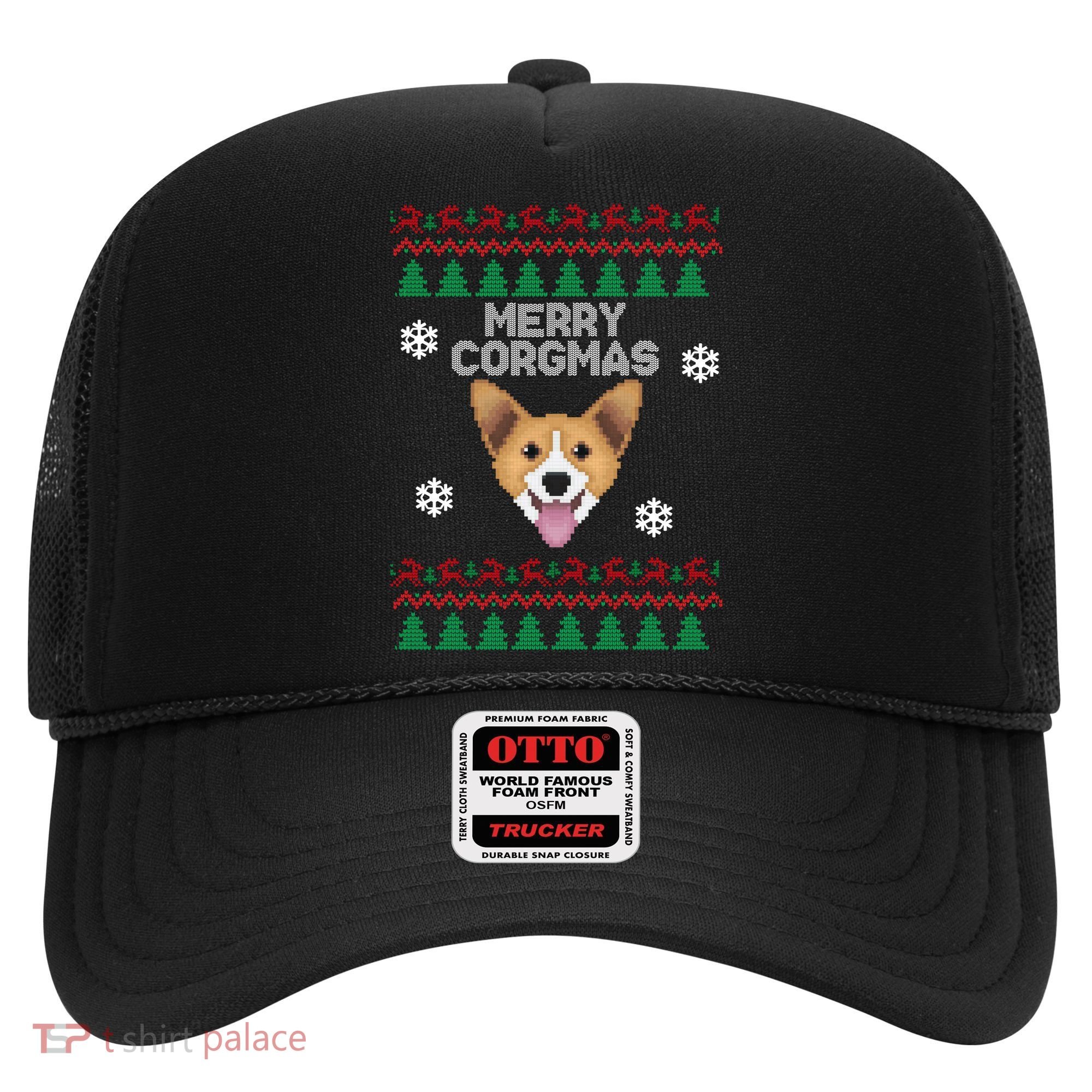 Merry Corgmas Ugly Christmas Hat