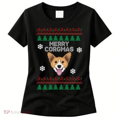 Merry Corgmas Ugly Christmas Women's T-Shirt