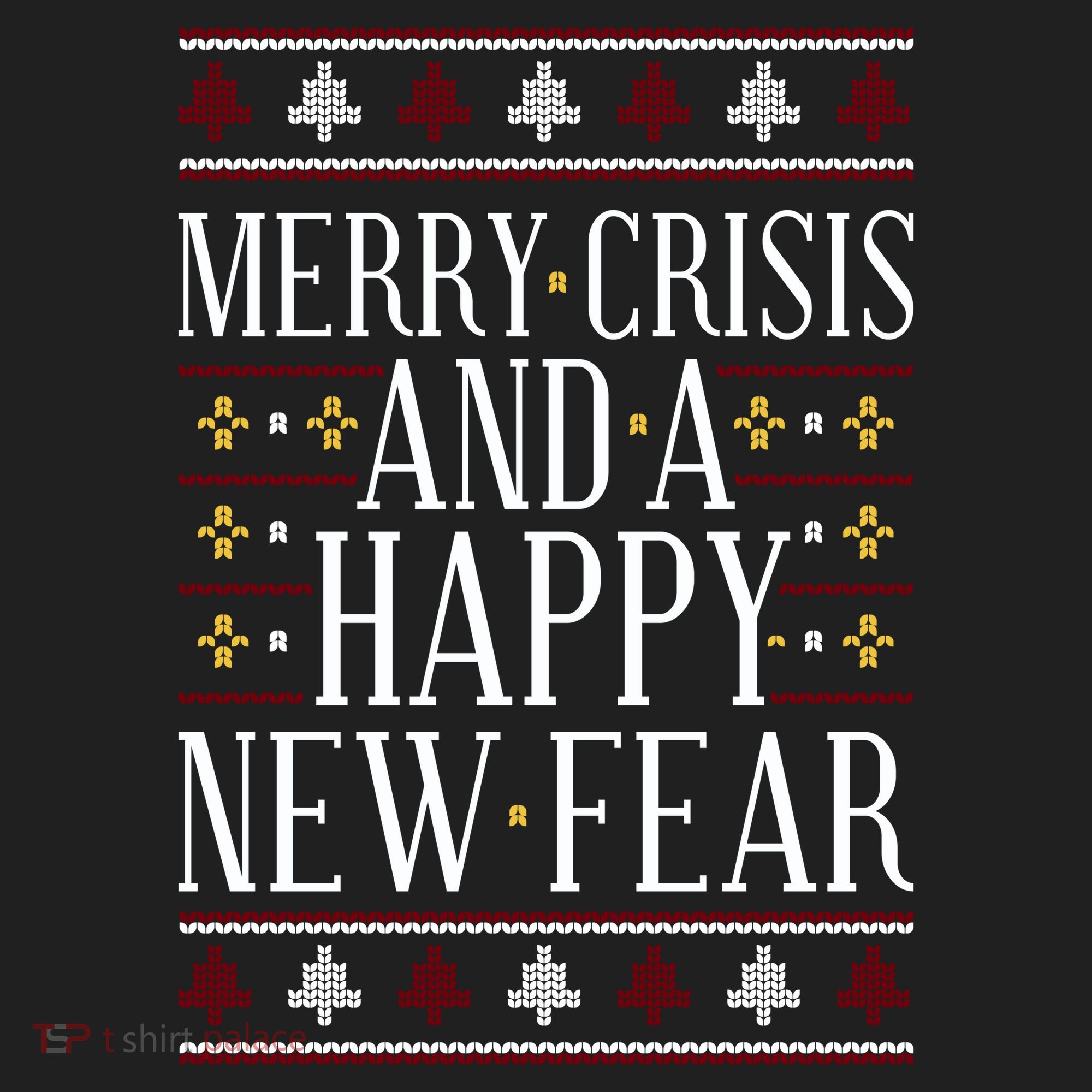 Merry Crisis Ugly Christmas Sweater Women's Sweatshirt