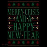 Merry Crisis Ugly Christmas Sweater Coffee Mug thumb 5
