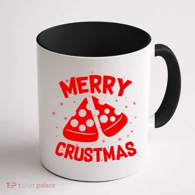 Merry Crustmas Coffee Mug back