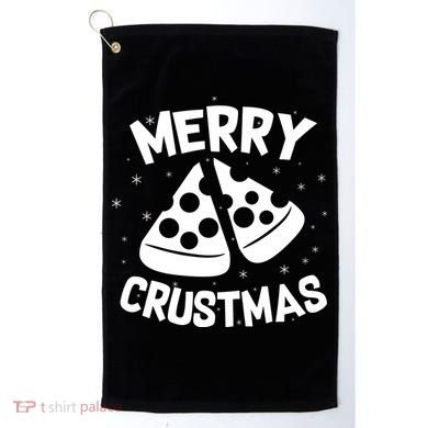 Merry Crustmas Golf Towel