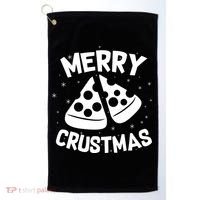 Merry Crustmas Golf Towel thumb 0