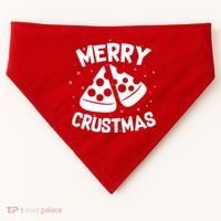 Merry Crustmas USA-Made Doggie Bandana thumb 0