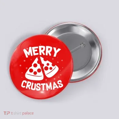 Merry Crustmas Button