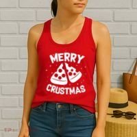 Merry Crustmas Women's Tank Top thumb 2