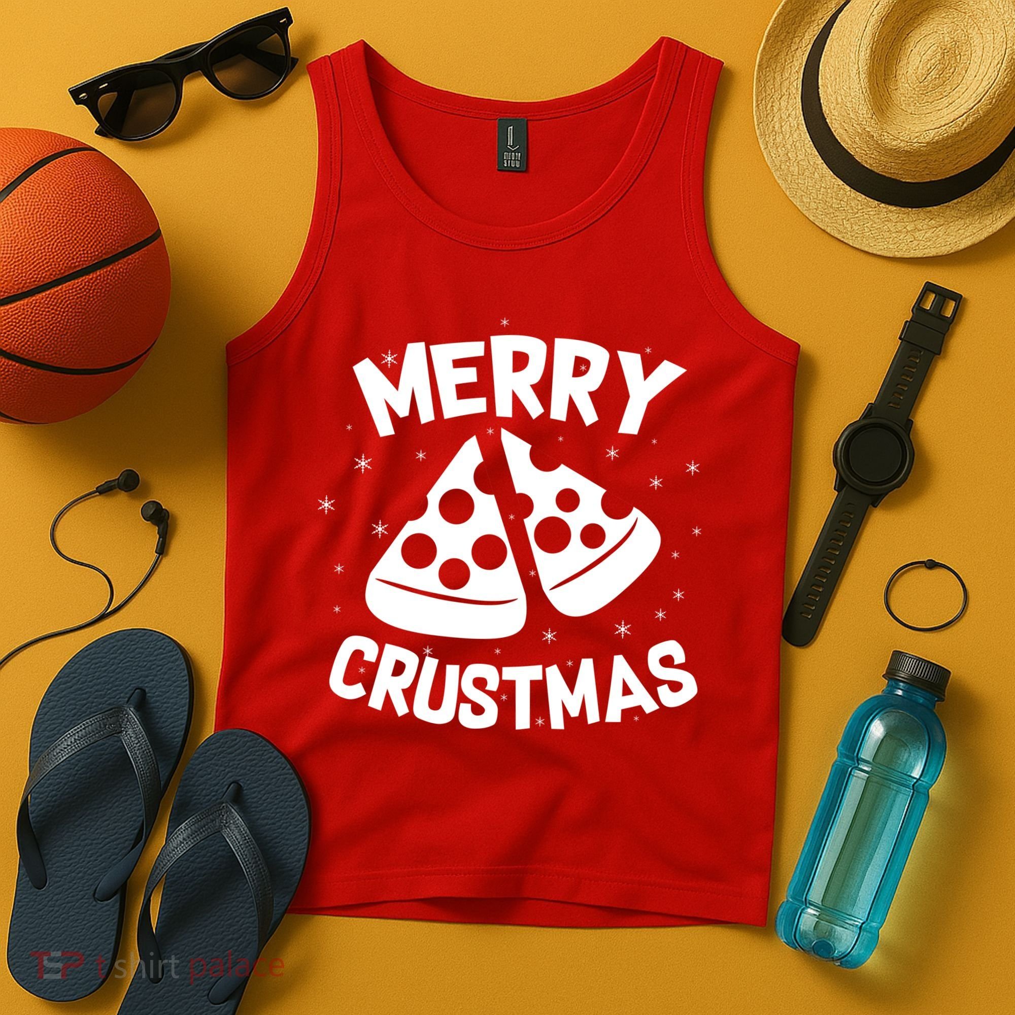 Merry Crustmas Tank Top