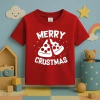 Merry Crustmas Toddler T-Shirt thumb 3