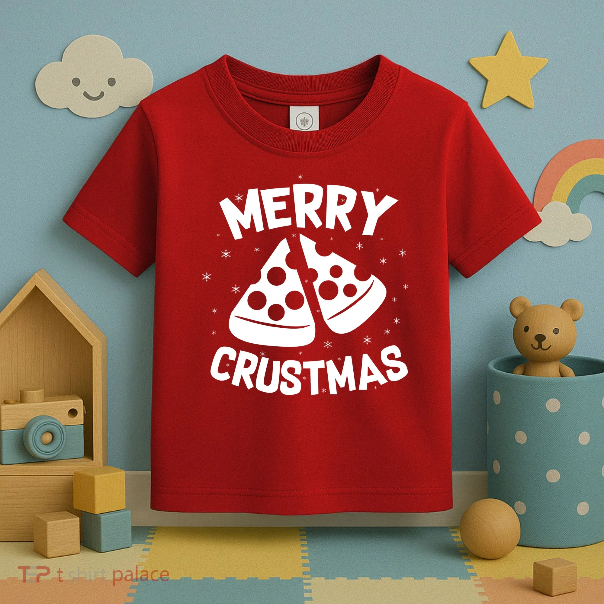 Merry Crustmas Toddler T-Shirt