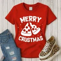 Merry Crustmas Women's T-Shirt thumb 3