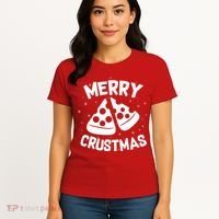 Merry Crustmas Women's T-Shirt thumb 4