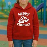 Merry Crustmas Kids Hoodie thumb 3