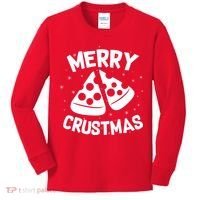 Merry Crustmas Kids Long Sleeve Shirt thumb 0