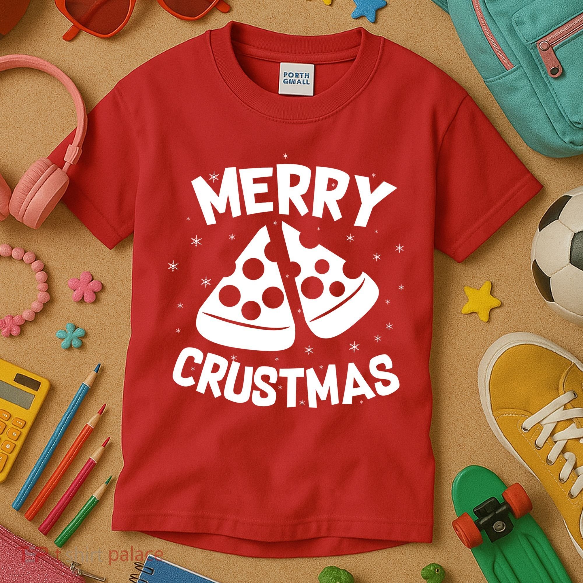 Merry Crustmas Kids T-Shirt