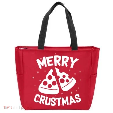 Merry Crustmas Tote Bag