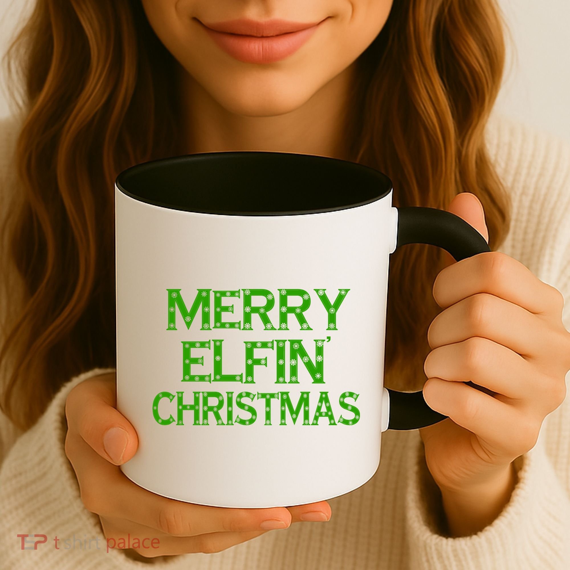 Merry Elfin' Christmas Coffee Mug