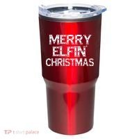 Merry Elfin' Christmas Tumbler thumb 0