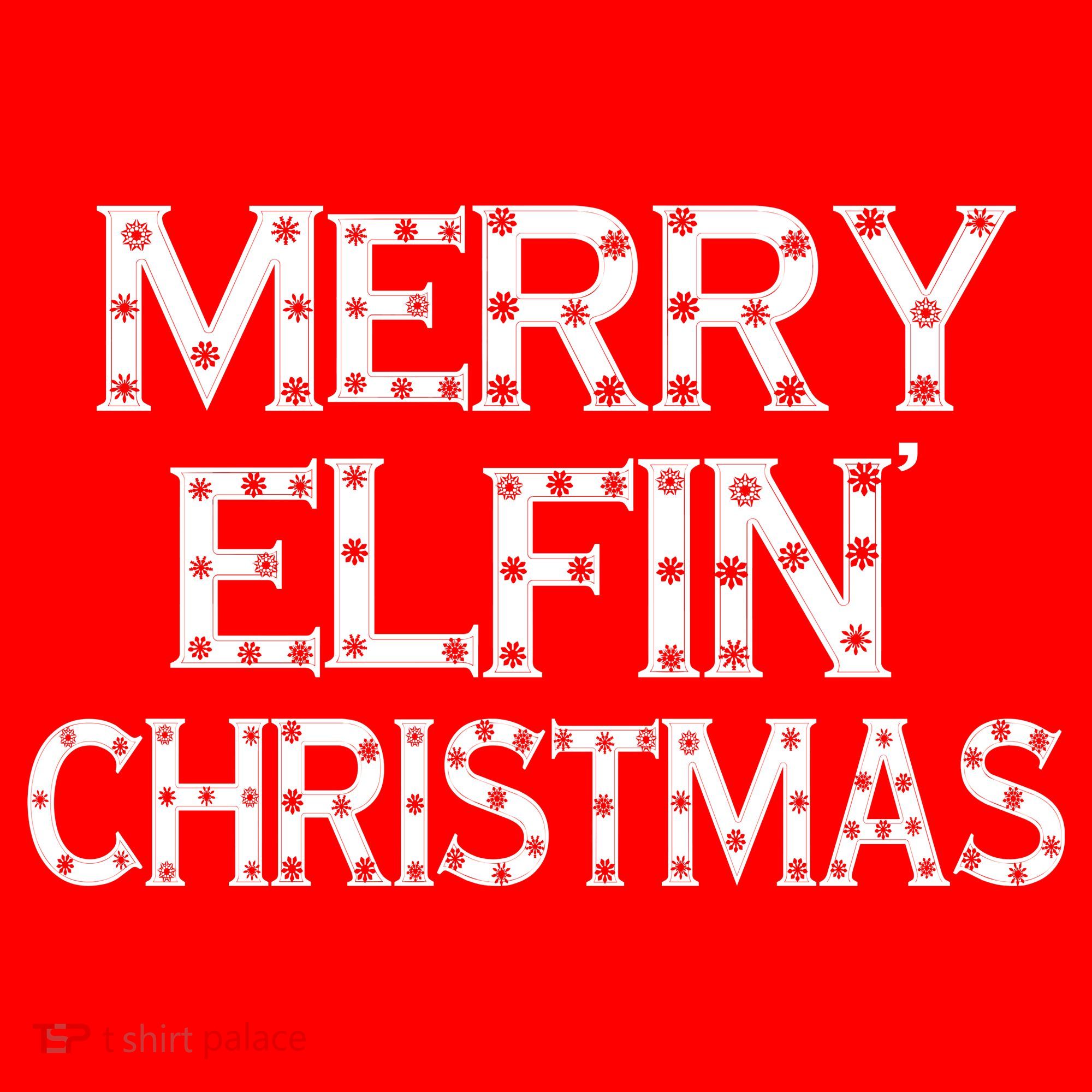 Merry Elfin' Christmas Mousepad