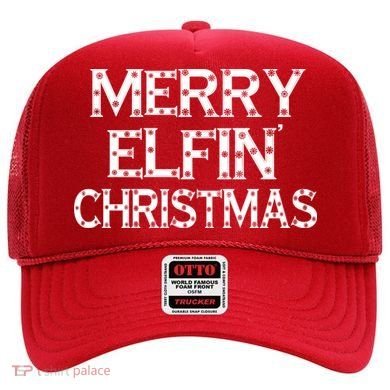 Merry Elfin' Christmas Hat
