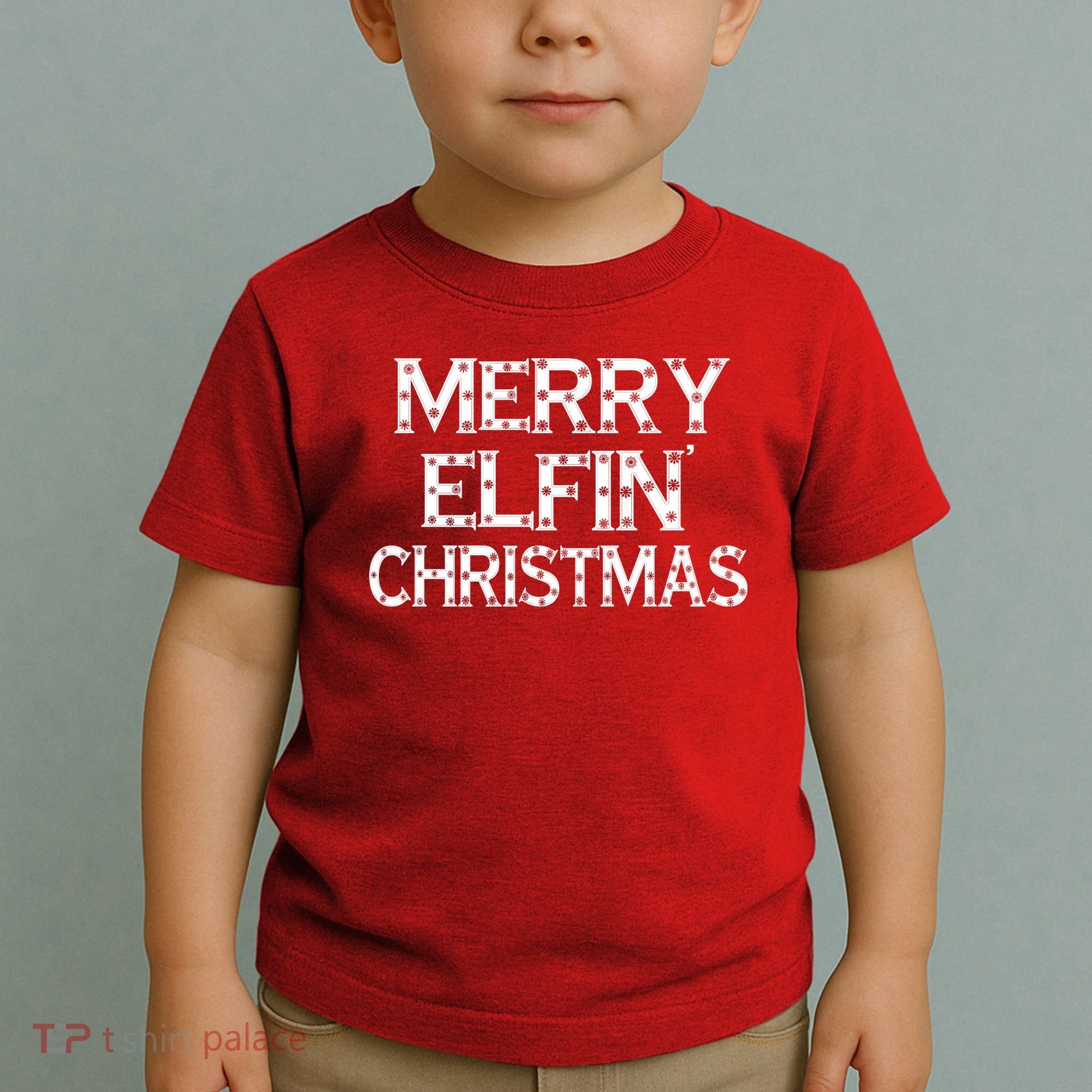 Merry Elfin' Christmas Toddler T-Shirt