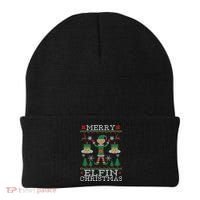 Merry Elfin Christmas Elf Ugly Beanie thumb 0