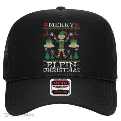 Merry Elfin Christmas Elf Ugly Hat