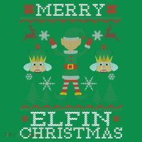 Merry Elfin Christmas Elf Ugly Pajama Set thumb 2