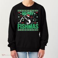 Merry Fishmas Women's Sweatshirt thumb 0