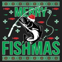 Merry Fishmas Women's Sweatshirt thumb 2