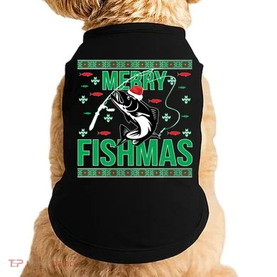 Merry Fishmas Doggie Tank