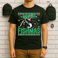 Merry Fishmas T-Shirt thumb 6