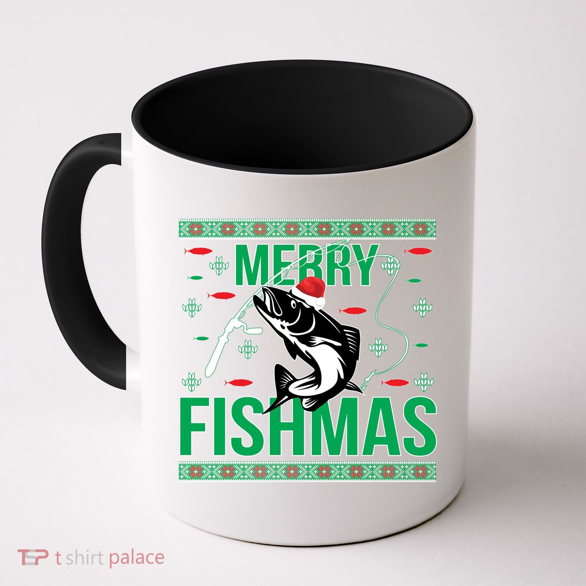 Merry Fishmas Coffee Mug