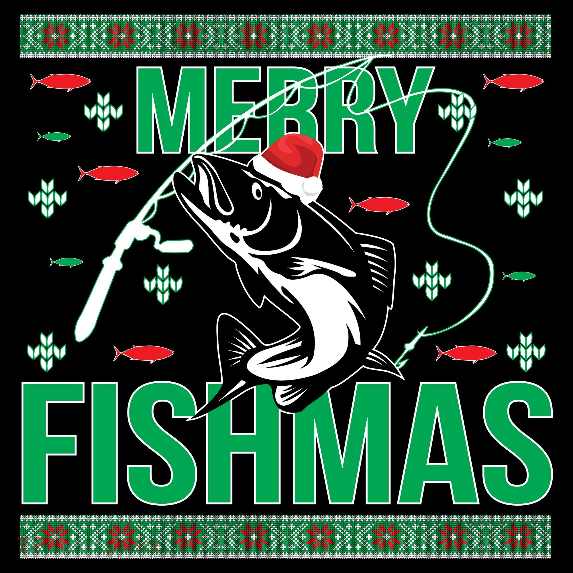 Merry Fishmas Polo