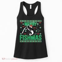 Merry Fishmas Women's Tank Top thumb 0