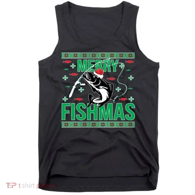 Merry Fishmas Tank Top