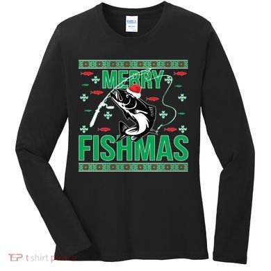 Merry Fishmas Women's Long Sleeve Shirt