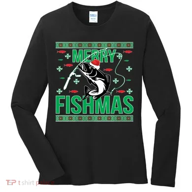 Merry Fishmas Women's Long Sleeve Shirt