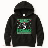 Merry Fishmas Kids Hoodie thumb 0