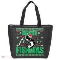 Merry Fishmas Tote Bag thumb 0